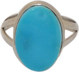 Manirathnum Manirathnum Tourquise Original Gemstone Silver Ring Sterling Silver Turquoise Brass NA K Ring