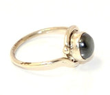 Manirathnum Manirathnum Hematite Gemstone Silver Ring Sterling Silver NA Brass NA K Ring
