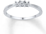 ALLURING Silver Swarovski Crystal Rhodium NA K Ring
