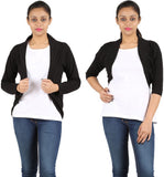 Orange and Orchid Women's Shrug