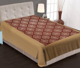 jaisayram Cotton Abstract Single Bedsheet