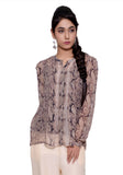 Lamora Women's Printed Casual Shirt