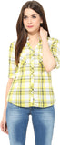 SS Women's Checkered Casual Shirt