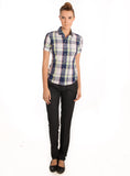 Bombay High Women's Checkered Casual Shirt