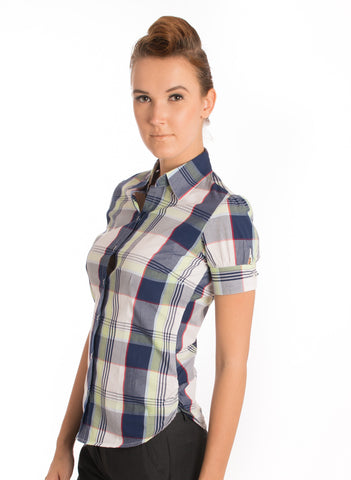 Bombay High Women's Checkered Casual Shirt