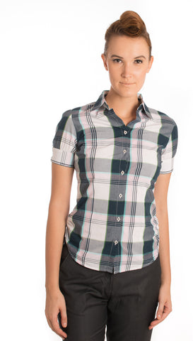 Bombay High Women's Checkered Casual Shirt