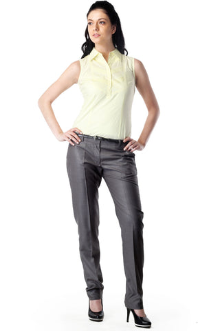Bombay High Women's Solid Formal Shirt