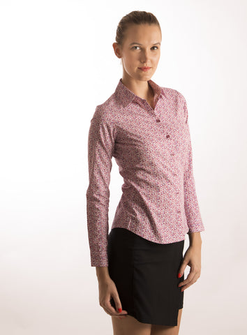 Bombay High Women's Printed Formal Shirt