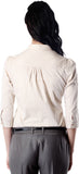 Bombay High Women's Solid Formal Shirt