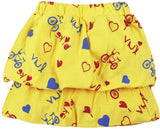 Oye Top With Skirts Girl's  Combo