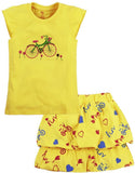 Oye Top With Skirts Girl's  Combo