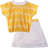 Oye Top With Skirts Girl's  Combo
