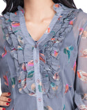 Colsa Women's Printed Casual Shirt