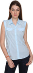 Bombay High Women's Solid Formal Shirt