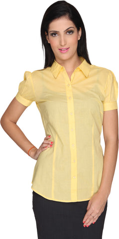 Bombay High Women's Solid Formal Shirt
