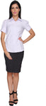Bombay High Women's Striped Formal Shirt