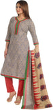 Salwar Studio Geometric Print, Paisley Kurta & Salwar