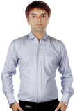 J Marks Men's Checkered Formal Shirt