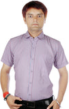 J Marks Men's Striped Formal Shirt