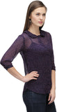 ColorsCo Women's Polka Print Formal Shirt