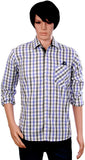 J Marks Men's Checkered Formal Shirt