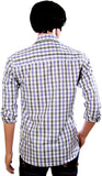 J Marks Men's Checkered Formal Shirt