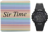 Sir Time ST01-SYBK Digital Watch  - For Men