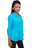 Naughty Bear Women's Solid Formal Shirt