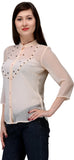 India Inc Women's Solid Casual Shirt