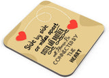 SKY TRENDS GIFT Square Wood Coaster