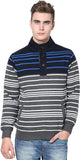Mudo Full Sleeve Striped Men's Sweatshirt