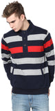 Mudo Full Sleeve Striped Men's Sweatshirt