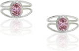Frabjous Sterling Silver Toe Ring Set