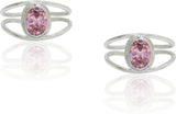 Frabjous Sterling Silver Toe Ring Set