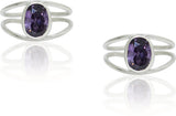 Frabjous Sterling Silver Toe Ring Set