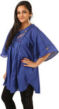 INDRICKA Casual Butterfly Sleeve Solid Women's Top