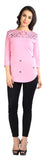 Wajbee Casual 3/4 Sleeve Solid Women's Top