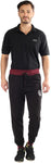 Wajbee Solid Men's Black Track Pants