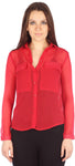 Blenni Women's Solid Casual Shirt