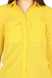 Blenni Women's Solid Casual Shirt
