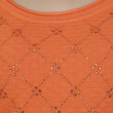 Svt Ada Collections Casual Full Sleeve Checkered Women's Top