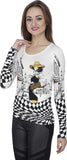 Svt Ada Collections Festive Full Sleeve Printed Women's Top