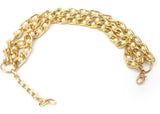 Swaraj Alloy Rose Gold Charm Bracelet