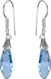 Pearl Paradise Complete Women - (A) Swarovski Crystal Silver Dangle Earring