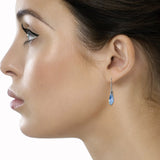 Pearl Paradise Complete Women - (A) Swarovski Crystal Silver Dangle Earring