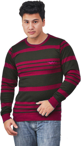 Younky Full Sleeve Striped Men's Sweatshirt