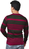 Younky Full Sleeve Striped Men's Sweatshirt