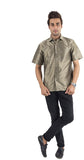 Scot Wilson Men's Checkered Casual Shirt