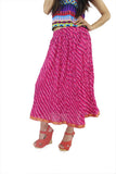 Shopmore Printed Women's Regular Pink Skirt
