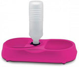 Four Paws oval Plastic Pet Bowl & Bottle